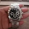 ロレックス ROLEX デイトナ 116519 黒皮 ブラック 自動巻 メンズ
