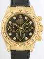 ロレックス ROLEX デイトナ 116518G 黒皮 ブラック 自動巻