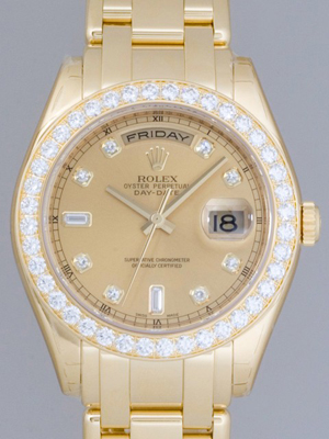 ロレックススーパーコピー ROLEX デイデイト 18948A シャンパン 自動巻