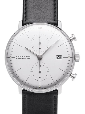 ユンハンススーパーコピー JUNGHANS クロノスコープ 027/4600.00 ステンレススチール シルバー