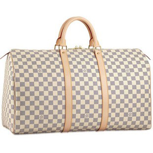 ルイヴィトンスーパーコピー ダミエ・アズール LV バッグ キーポル50 N41430