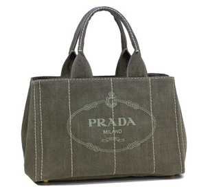 プラダスーパーコピー バッグ PRADA トートバッグ デニム キャンバス ミリタリー B1877B1