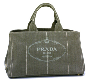 プラダスーパーコピー バッグ PRADA トートバッグ デニム キャンバス ミリタリー カーキ B1872B4