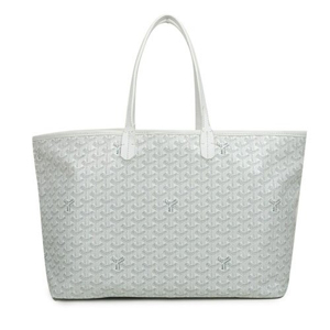 ゴヤールスーパーコピー トートバッグ サンルイPM 白 ホワイト/SV金具 GOYARD-004