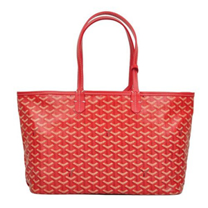 ゴヤールスーパーコピー トートバッグ サンルイPM レッド レッド/SV金具 GOYARD-006