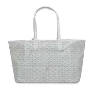 ゴヤールスーパーコピー トートバッグ サンルイPM ホワイト レッド/SV金具 GOYARD-008