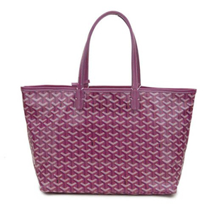 ゴヤールスーパーコピー トートバッグ サンルイPM パープル コットンキャンバス/カーフ GOYARD-018