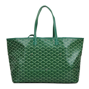 ゴヤールスーパーコピー トートバッグ サンルイPM グリーン/SV金具 GOYARD-023