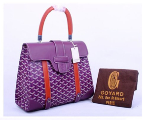 ゴヤールスーパーコピー バッグ サイゴンMM パープル×レッド系 GOYARD-057