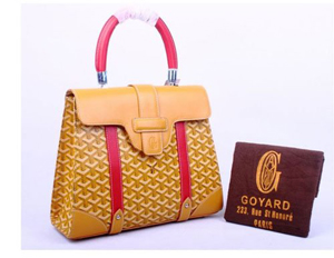 ゴヤールスーパーコピー バッグ サイゴンMM イエロー×レッド系 GOYARD-061