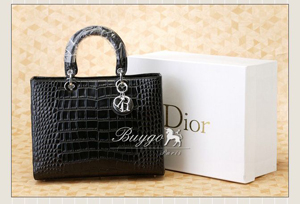 ディオールスーパーコピー（CHRISTIAN DIOR）LADY DIOR 8045EY レザー