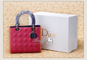 ディオールスーパーコピー（CHRISTIAN DIOR）LADY DIOR 8082 レザー