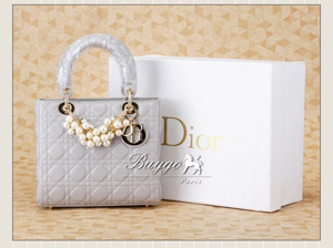 ディオールスーパーコピー（CHRISTIAN DIOR）LADY DIOR 8043ZJG レザー