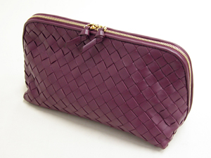 ボッテガヴェネタスーパーコピー BOTTEGAVENETA ポーチ 132535V0013-6115 パープル