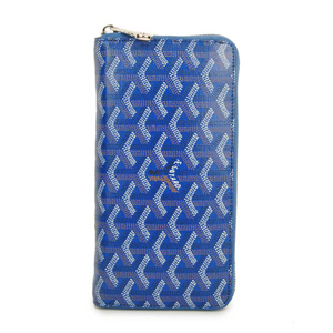 GOYARD ゴヤールスーパーコピー 長財布 ラウンドジップ ブルー GOYARD-22