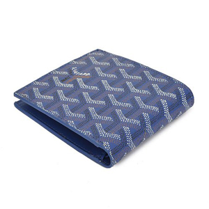 GOYARD ゴヤールスーパーコピー 財布 二つ折り 名刺入れ ブルー GOYARD-35