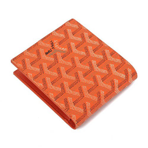 GOYARD ゴヤールスーパーコピー 財布 二つ折り 名刺入れ オレンジ GOYARD-39