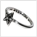 クロムハーツ リング/指輪（Chrome Hearts）バブルガム?リング/5ポイントスター CR63