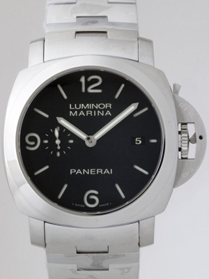 パネライスーパーコピー ルミノール1950マリーナ 3DAYS PAM00328 44mm シースルーバック ブラック