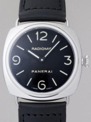 パネライスーパーコピー ラジオミールベース PAM00210 45mm シースルーバック ブラック