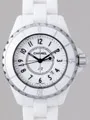 シャネル j12 H0968 33mm ホワイトセラミックブレス ホワイト レディース