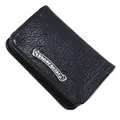 クロムハーツ カードケース#2 ブラックヘビーレザー Wallet Card Case #2 Black Heavy Leather cho40