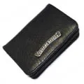 クロムハーツCard Case 3Pocket BK ３ポケット カードケース chw30