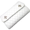 クロムハーツスーパーコピー Wave #4 Quilted White/Waveウォレット キルティッドホワイト chw31