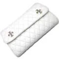 クロムハーツ Wave #4 Quilted White/Waveウォレット キルティッドホワイト chw31