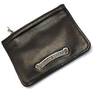 クロムハーツスーパーコピー Zipper Change Purse ジッパーコインケース ブラック chw47