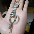 クロムハーツスーパーコピー KeyRing 1Clip Chain Classic Short w/Dagger cho68