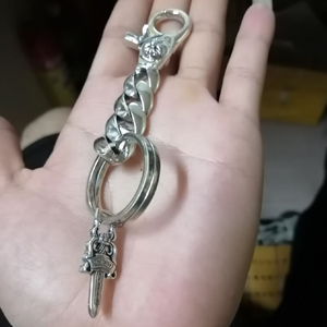 クロムハーツスーパーコピー KeyRing 1Clip Chain Classic Short w/Dagger cho68