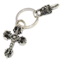 クロムハーツスーパーコピー KeyRing-Filligree Cross XSM フィリグリークロス　キーリング cho74