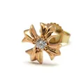 クロムハーツ22K CH PLUS STUD Dia 22KCHプラススタッドピアス chpi37
