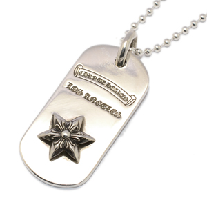 クロムハーツスーパーコピーDog Tag Rased Star/LA ロサンゼルス限定レイズドスタードッグタグ chdt025