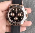 NOOB製超A品 ロレックス デイトナ40mm Ref.116515LN-0012 ブラックピンクインダイヤル
