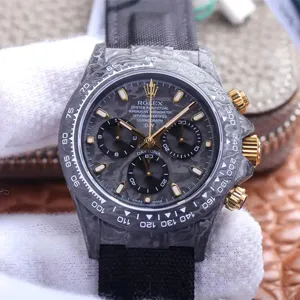 ロレックス デイトナ DAYTONA JHの工場製品 RX-033 Cal.7750 ムーブメント搭載 カーボン メンズ 自動巻き