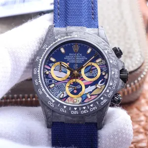 ロレックス デイトナ DAYTONA JHの工場製品 RX-042 Cal.7750 ムーブメント搭載 カーボン メンズ 自動巻き