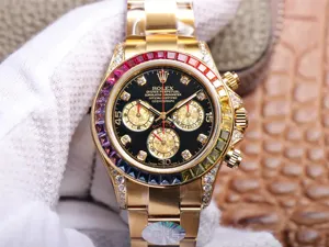 ロレックス デイトナ BLの工場製品 116598RBOW Cal.7750 ムーブメント搭載 904L メンズ 自動巻き