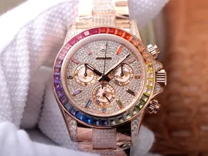 ロレックス デイトナ JHの工場製品 116595RBOW Cal.4130 ムーブメント搭載 904L メンズ 自動巻き