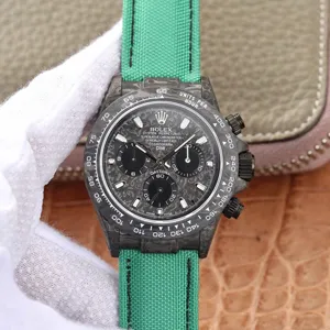 ロレックス デイトナ DIWの工場製品 RX-151 Cal.7750 ムーブメント搭載 カーボン メンズ 自動巻き