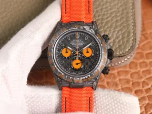 ロレックス デイトナ WWFの工場製品 RX-156 Cal.7750 ムーブメント搭載 カーボン メンズ 自動巻き