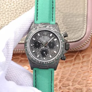 ロレックス デイトナ DIWの工場製品 RX-131 Cal.7750 ムーブメント搭載 カーボン メンズ 自動巻き