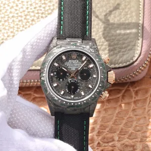 ロレックス デイトナ DIWの工場製品 RX-134 Cal.7750 ムーブメント搭載 カーボン メンズ 自動巻き