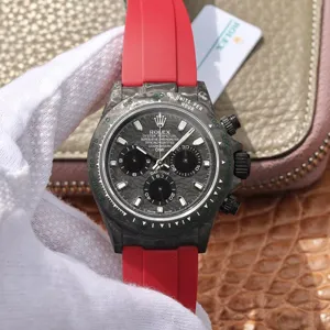 ロレックス デイトナ DIWの工場製品 RX-146 Cal.7750 ムーブメント搭載 カーボン メンズ 自動巻き