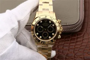 ロレックス デイトナ JHの工場製品V7品 116508 Cal.4130 ムーブメント搭載 904L メンズ 自動巻き