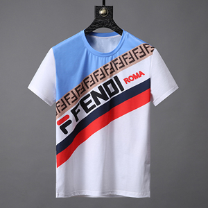 FENDI (フェンディスーパーコピー) × FILA (フィラ) Tシャツ 9912【FENDI MANIA】FD021