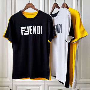 FENDI ( フェンディスーパーコピー ) Patchwork Tシャツ FD034