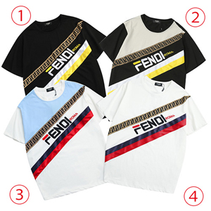 FENDI (フェンディスーパーコピー) × FILA (フィラ)　Ｔシャツ 各種 SW19【FENDI MANIA】P75 603 FD036