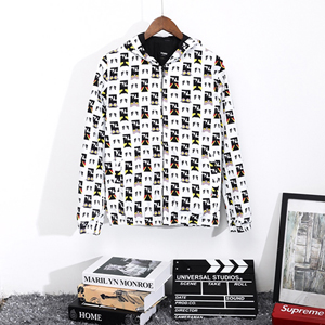 FENDI (フェンディスーパーコピー) Allover Monster Print パーカー FD009